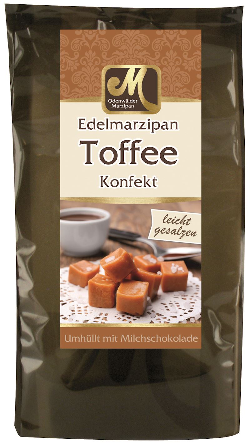 Marzipan Toffee Karamell 200 g Konfekt mit Schokoüberzug