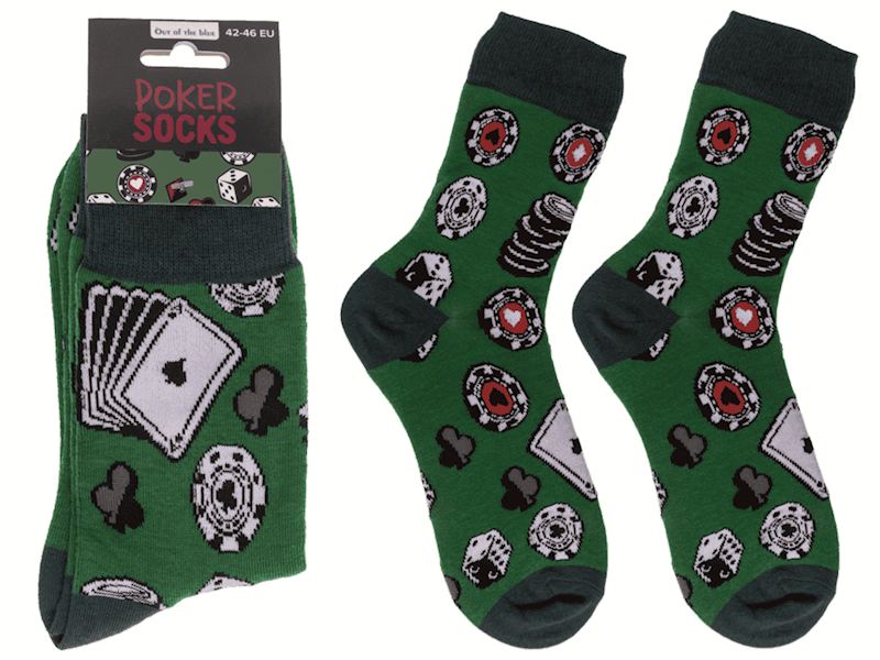 Poker Socken Grösse 42-46 