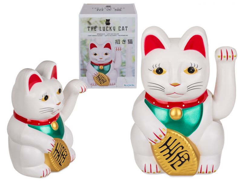 Chat chinoise agitant 20 cm