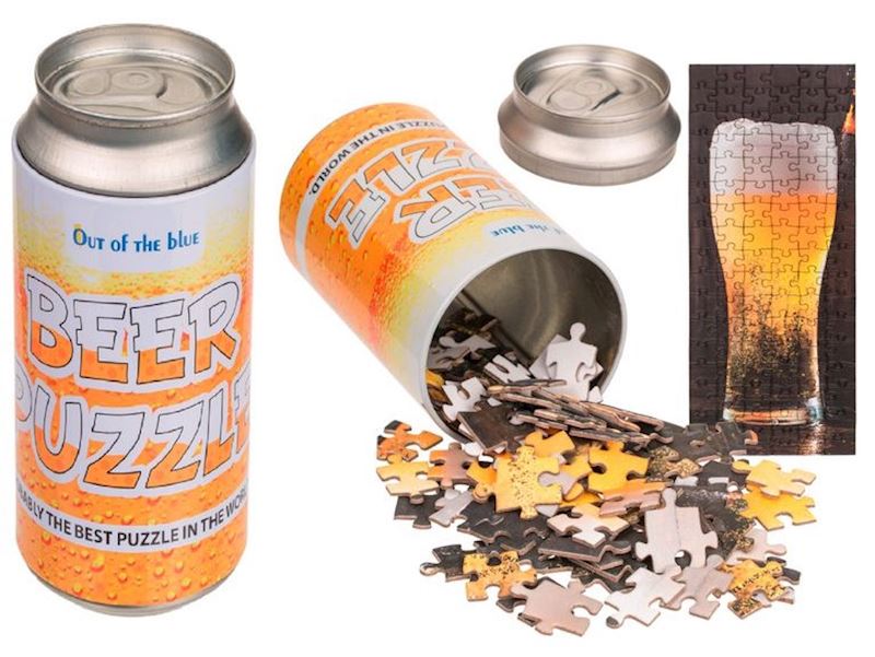 Puzzle Bier in Dose 102 Teile, 10.5x25cm