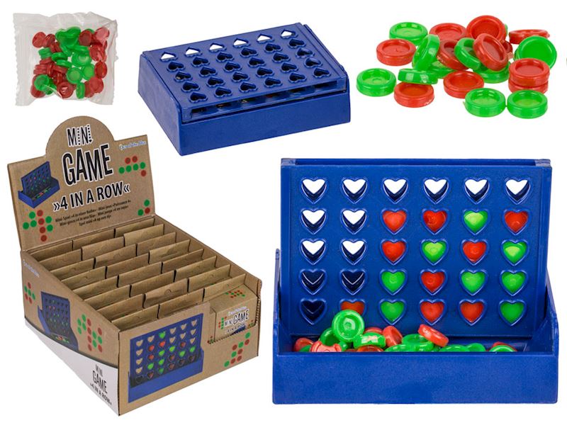 Spiel Vier in einer Reihe 6x10 cm Mini Game