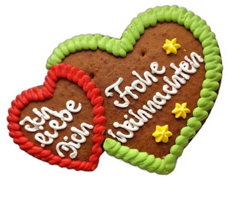 Lebkuchen Herz 135 g Weihnacht & Ich liebe Dich