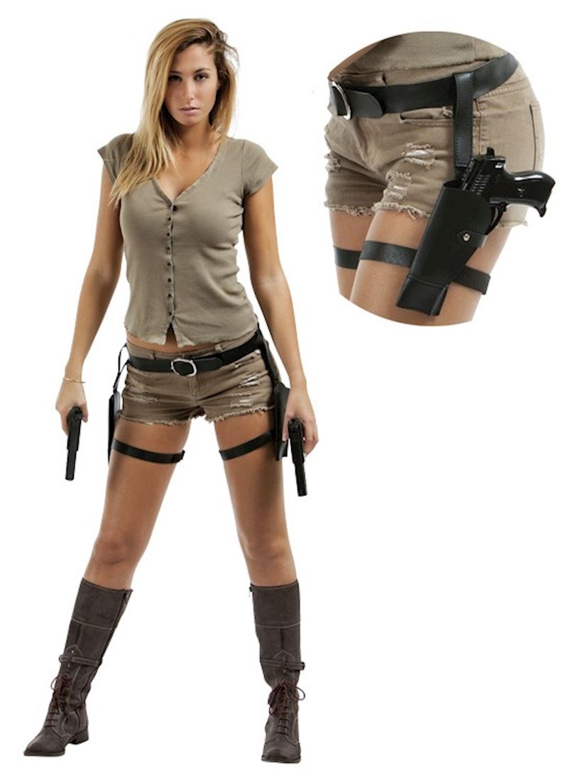 Doppelholster schwarz 