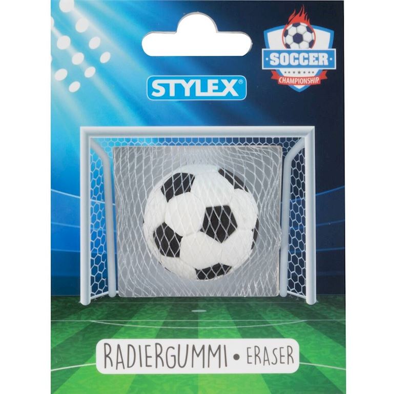 Gomme pour effacer 3D-Football 3.5 cm