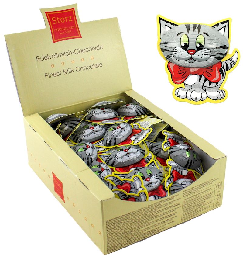 Schokoladen Kater 12.5 g Edelvollmilchschokolade