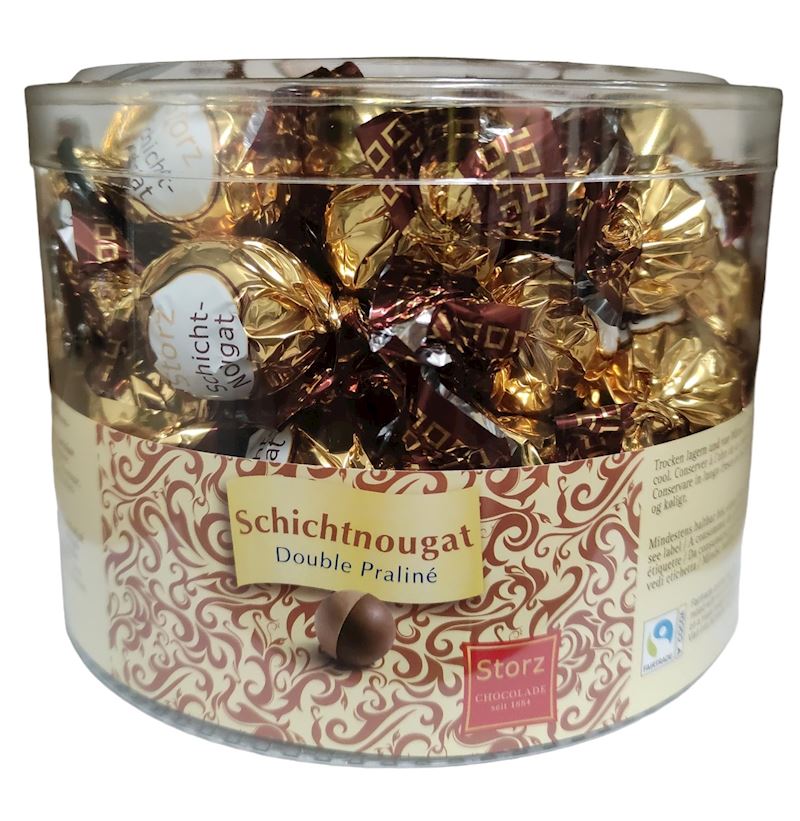 Chocolat boule de nougat enveloppés d'or 12.5 g
