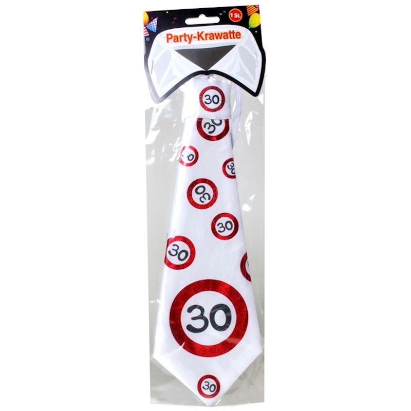 Krawatte Geburtstag 30 Jahre 