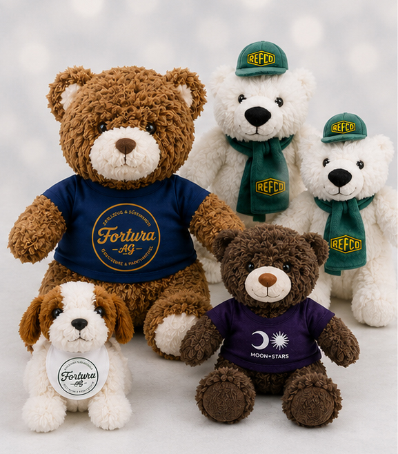 Peluches personnalisées comme fabrication spéciale pour entreprises mascottes et revendeurs