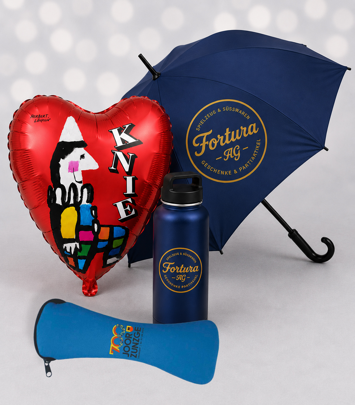 Articles publicitaires personnalisés avec logo pour entreprises parapluies gourdes et cadeaux promotionnels